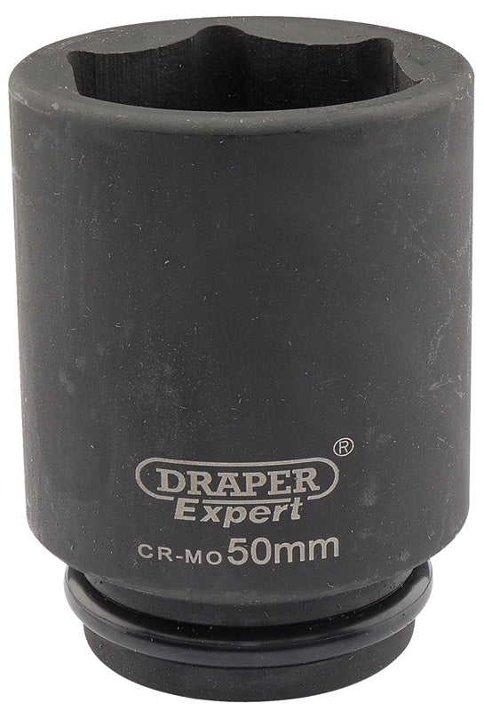 Draper Draper Expert HI-TORQ&#174; 6 Point Deep Impact Socket, 3/4" Sq. Dr., 50mm 05081