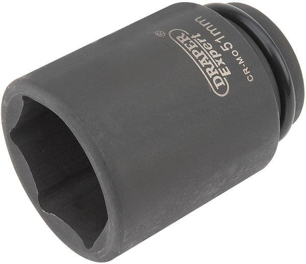 Draper Draper Expert HI-TORQ&#174; 6 Point Deep Impact Socket, 3/4" Sq. Dr., 51mm 05082