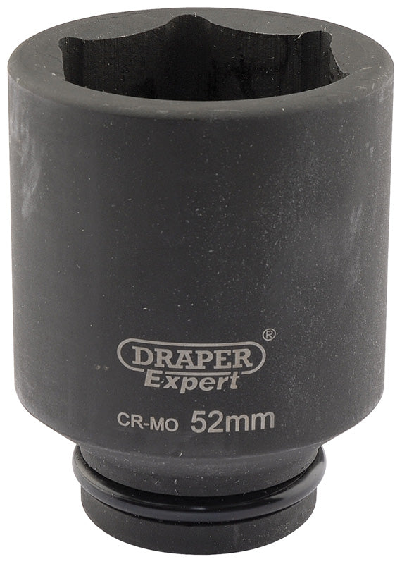 Draper Draper Expert HI-TORQ&#174; 6 Point Deep Impact Socket, 3/4" Sq. Dr., 52mm 05083