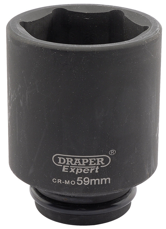 Draper Draper Expert HI-TORQ&#174; 6 Point Deep Impact Socket, 3/4" Sq. Dr., 59mm 05087