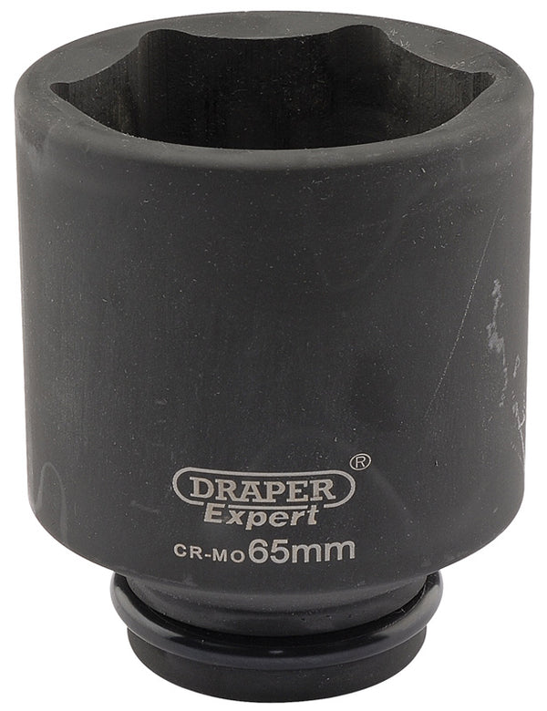 Draper Draper Expert HI-TORQ&#174; 6 Point Deep Impact Socket, 3/4" Sq. Dr., 65mm 05090