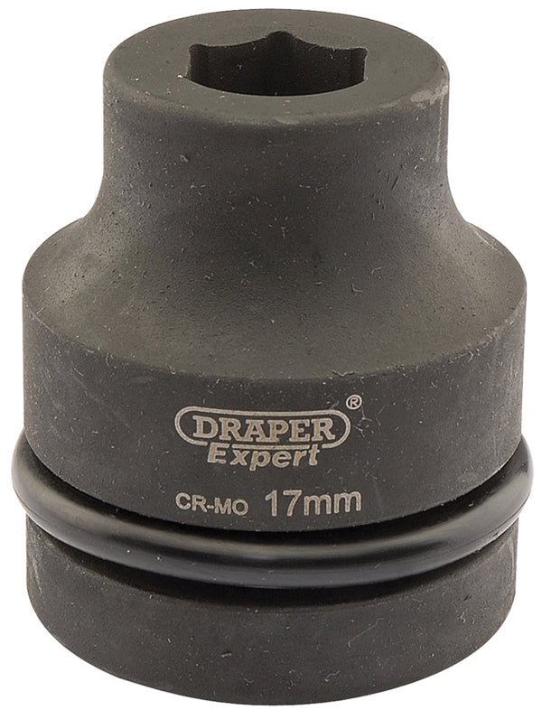 Draper Draper Expert HI-TORQ&#174; 6 Point Impact Socket, 1" Sq. Dr., 17mm 05098