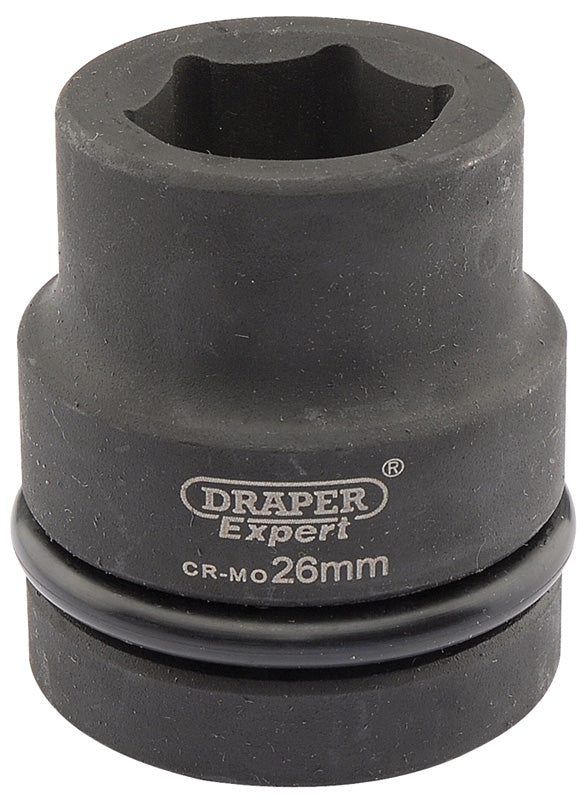 Draper Draper Expert HI-TORQ&#174; 6 Point Impact Socket, 1" Sq. Dr., 26mm 05107