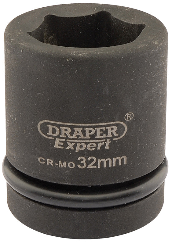 Draper Draper Expert HI-TORQ&#174; 6 Point Impact Socket, 1" Sq. Dr., 32mm 05112