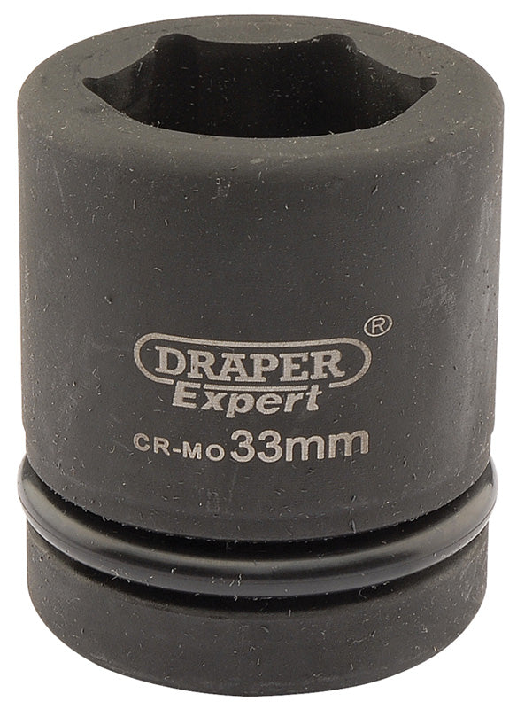 Draper Draper Expert HI-TORQ&#174; 6 Point Impact Socket, 1" Sq. Dr., 33mm 05113