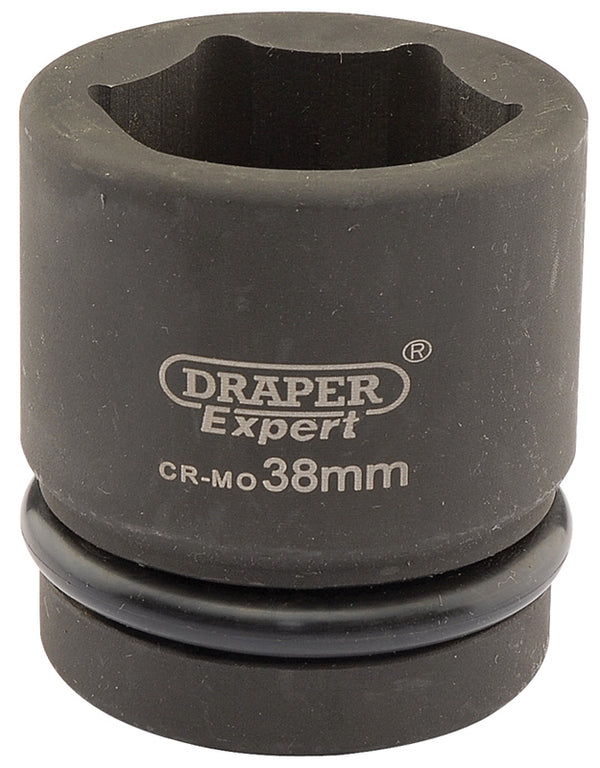 Draper Draper Expert HI-TORQ&#174; 6 Point Impact Socket, 1" Sq. Dr., 38mm 05118