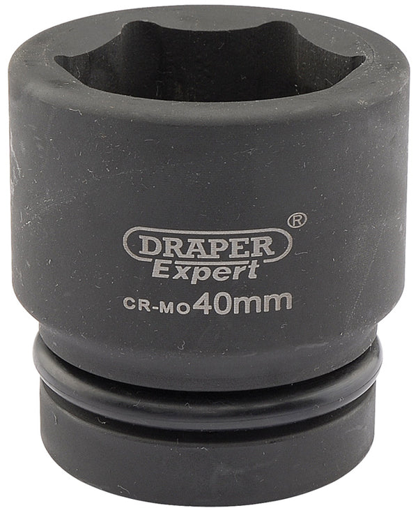 Draper Draper Expert HI-TORQ&#174; 6 Point Impact Socket, 1" Sq. Dr., 40mm 05120