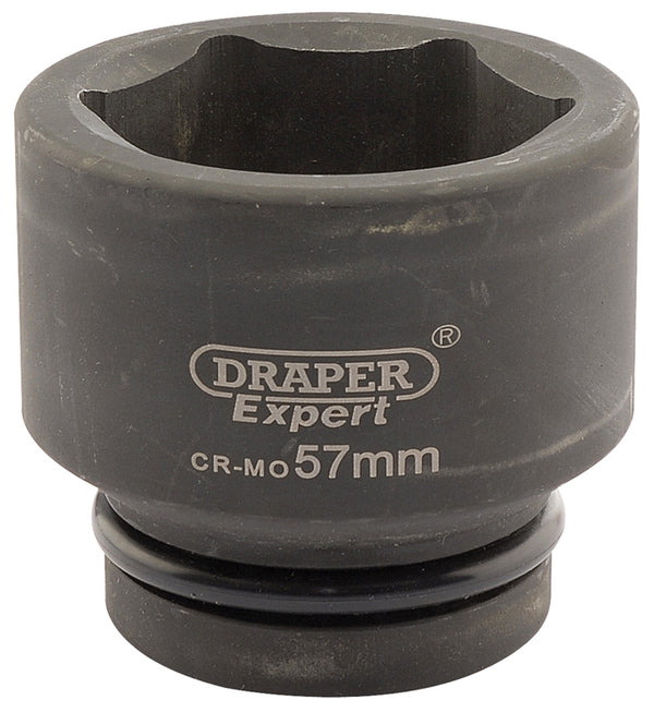 Draper Draper Expert HI-TORQ&#174; 6 Point Impact Socket, 1" Sq. Dr., 57mm 05127