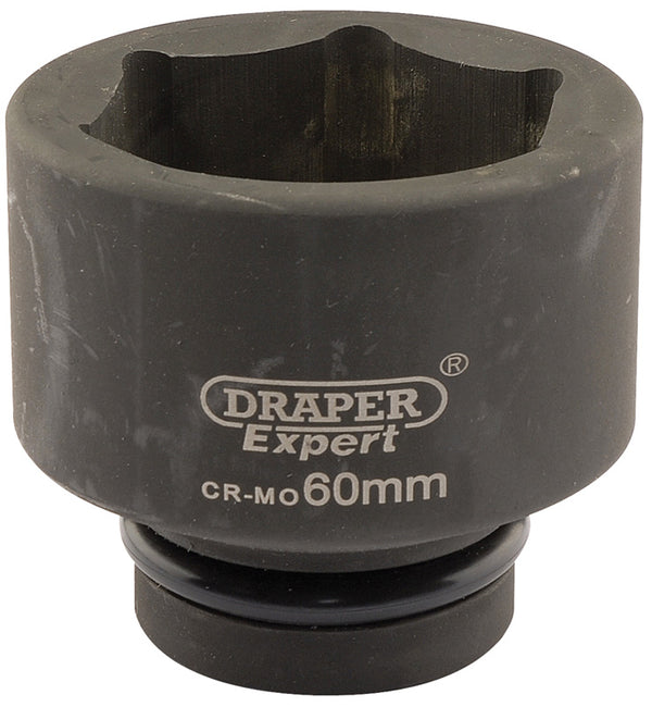 Draper Draper Expert HI-TORQ&#174; 6 Point Impact Socket, 1" Sq. Dr., 60mm 05129