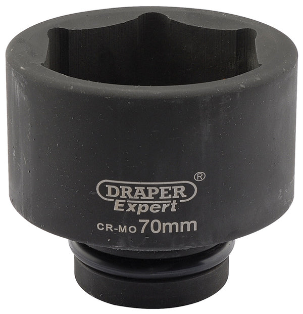 Draper Draper Expert HI-TORQ&#174; 6 Point Impact Socket, 1" Sq. Dr., 70mm 05131