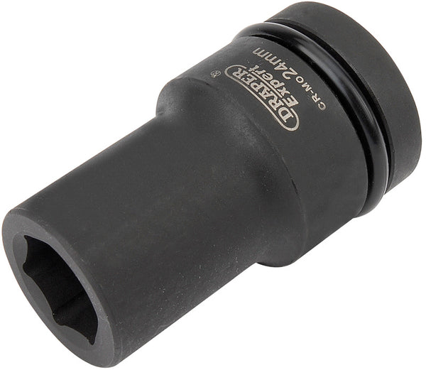 Draper Draper Expert HI-TORQ&#174; 6 Point Deep Impact Socket, 1" Sq. Dr., 24mm 05139