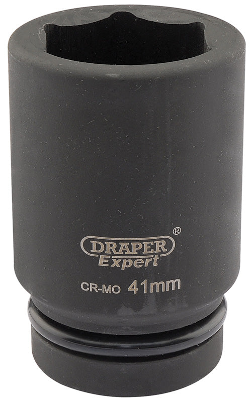 Draper Draper Expert HI-TORQ&#174; 6 Point Deep Impact Socket, 1" Sq. Dr., 41mm 05152