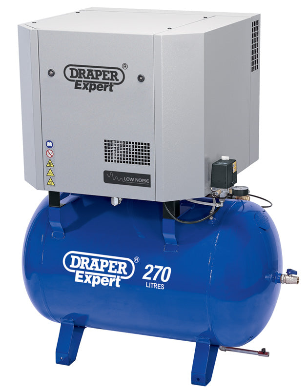 Expert 270L 415V 4kW Belt-Driven Low Noise Air Compressor