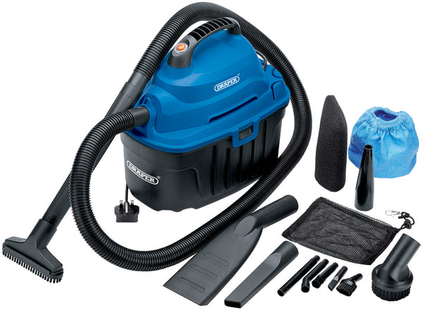 Draper Wet and Dry Vacuum Cleaner, 10L, 1000W 06489