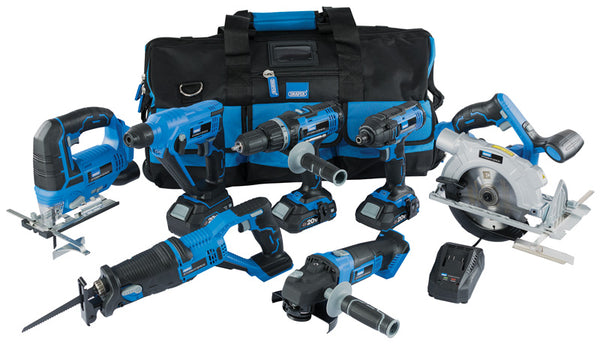 Draper Draper Storm Force&#174; 20V 7 Machine Cordless Kit (12 Piece) 07025