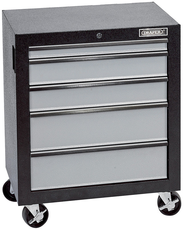 Workstation 5 Drawer Roller Tool Cabinet - 675 x 450 x 832mm