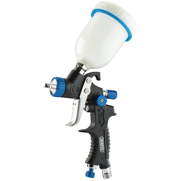 Draper Gravity Feed HVLP Composite Body Air Spray Gun, 100ml 09709