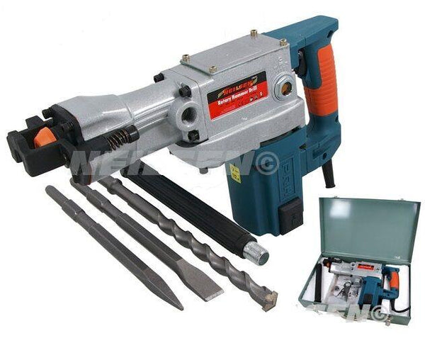 DEMO 110V 950W 38mm SDS Rotary Hammer Drill With Accessories and Case New