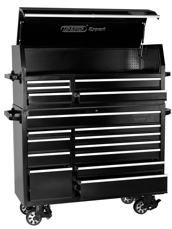 Draper Roller Tool Cabinet and Tool Chest, 16 Drawer, 56" 11402