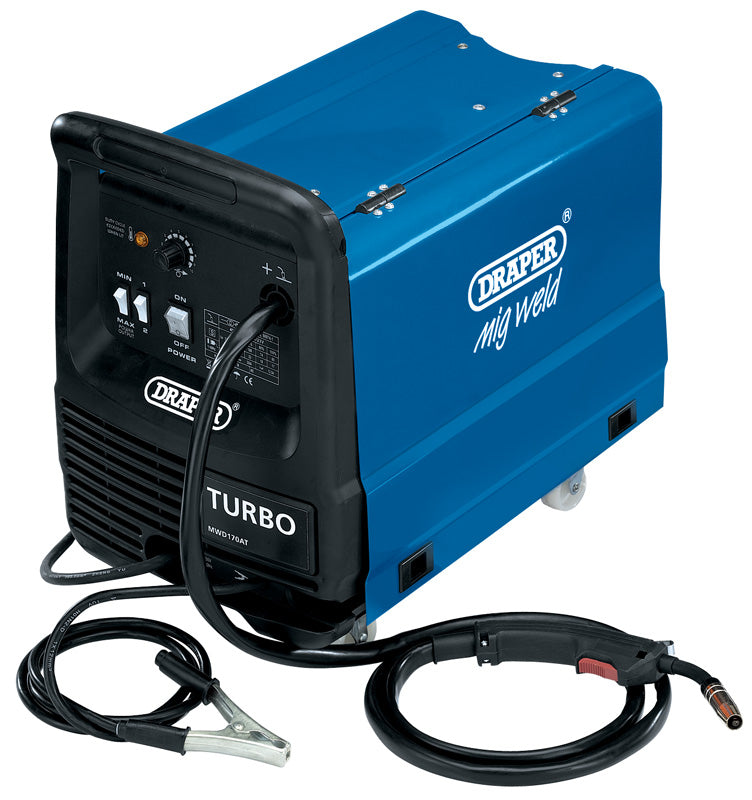 Draper 12018 160A 230V Gas/Gasless Turbo MIG Welder