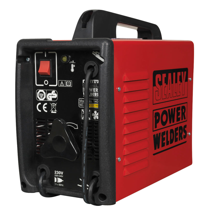 Sealey Arc Welder 140A with Accessory Kit 140XT