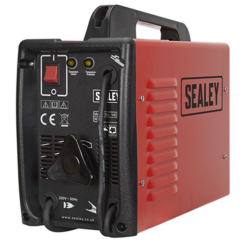 Sealey Arc Welder 140A with Accessory Kit 140XT