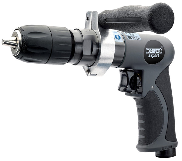 Draper Composite Reversible Keyless Air Drill, 13mm 14266