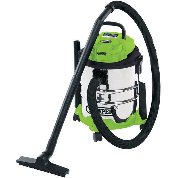 Draper Wet & Dry Vacuum Cleaner 20L 1250W 230V Car Valet Home Carpet Clean 35569