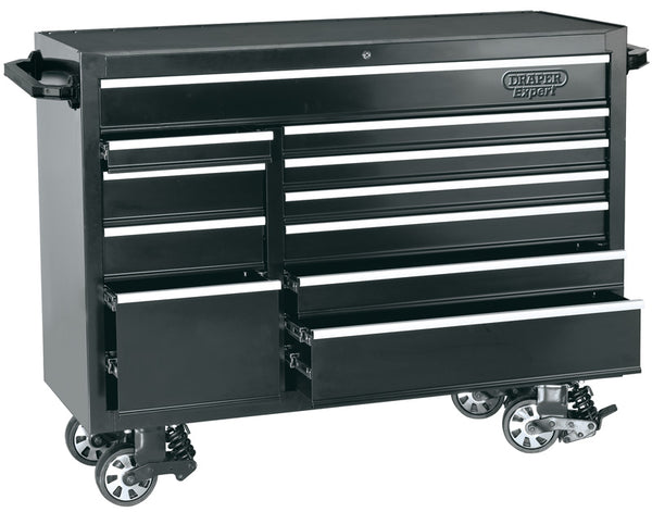 Draper Roller Tool Cabinet, 11 Drawer, 56" 14586