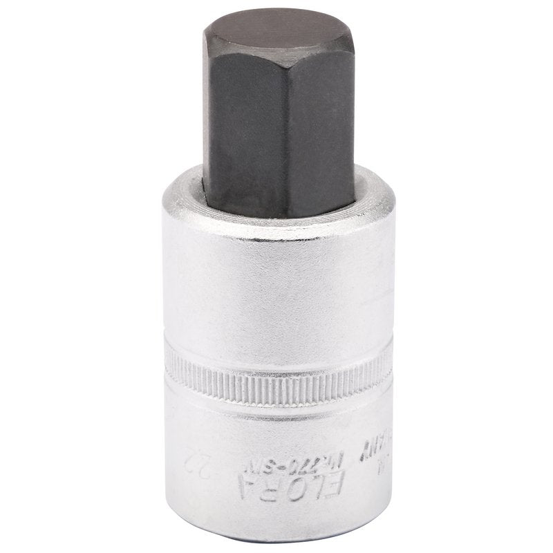 Draper Elora Hexagon Screwdriver Socket, 3/4" Sq. Dr., 22mm 15555