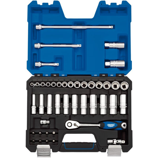 Draper Multi-Drive&#174; Metric Socket Set, 3/8" Sq. Dr. (42 Piece) 16480