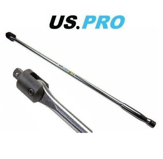 US PRO 40" 3/4" DRIVE FLEXI HEAD KNUCKLE BREAKER BAR WRENCH RATCHET 4161