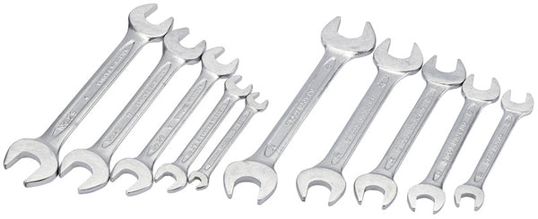 Draper MM/AF Combined Open End Spanner Set (10 Piece) 19512