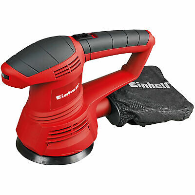 EINHELL ORBITAL SANDER 380W 125MM ELECTRIC ORBIT DETAIL PALM DETAIL TC-RS 38E