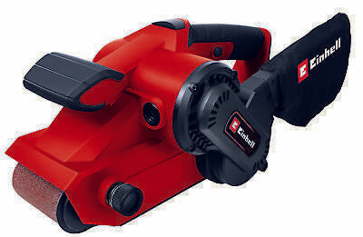 EINHELL BELT SANDER TC-BS 8038 800W ELECTRIC SANDING DUST BAG & BELT