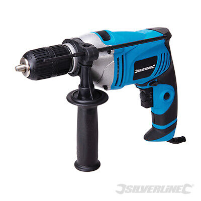 SILVERLINE IMPACT HAMMER DRILL 710W VARIABLE SPEED ELECTRIC SCREWDRIVER 126898