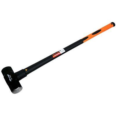 Sledge Hammer 4kg 8lb Fibre Glass 36" Club Lump Rubber Grip Heavy Duty CT0284