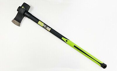 6lb Splitting Maul Axe Wood Log Tree Hatchet Fibreglass Handle Axe Hammer AX016