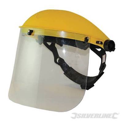 SILVERLINE FACE SHIELD EYE PROTECTION MASK GUARD SAFETY WORK WEAR VISOR 140863