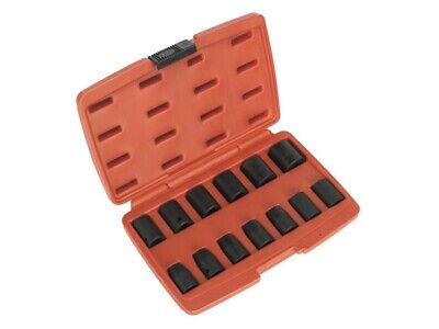 Sealey Impact Socket Set 1/2" Square Drive 13pc Metric 10-24mm AK5613M