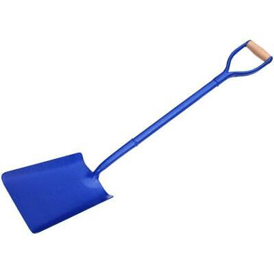 Builders Shovel Square Mouth Spade Scoop Gardening Builder Steel Heavy Duty 0829