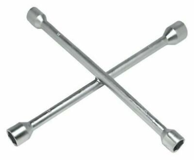 Hilka Wheel Brace 4 Way Cross Wrench Spanner 17 19 21 23mm Socket Tyre 11100440