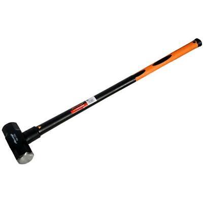 10lb Sledge Hammer 34" Fibre Glass Handle Club Lump Rubber Grip Heavy Duty 1295