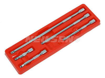 EXTENSION BAR SOCKET SET 5PC 1/4" DRIVE LONG RATCHET SET 38-225MM CT1230