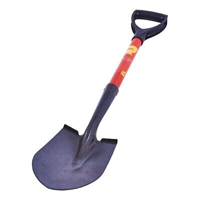 Shovel Spade D Shape Round Mouth Builders Gravel Gardening Builders Steel U1860