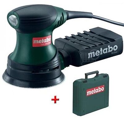 METABO 240W 125MM ELECTRIC DETAIL PALM SANDER ORBITAL SHEET SANDING TOOL FSX200