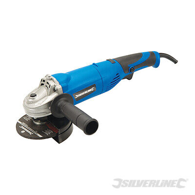 HEAVY DUTY SILVERLINE 950W 4.5" 115MM ELECTRIC ANGLE GRINDER 3 YEAR 563709