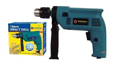 500W ELECTRIC HAMMER DRILL IMPACT DRIVER SCREWDRIVER 67024C NEW