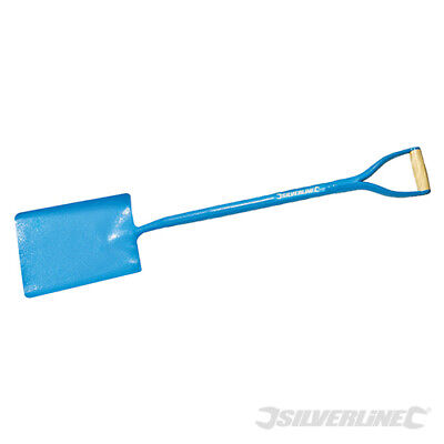 Silverline Builders Shovel Spade Square Mouth Scoop Gardening Builders Steel 741