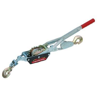 HAND WINCH 2 TON 2 HOOK CABLE PULLER 4000LB CAR VAN BOAT TRAILER CT0514